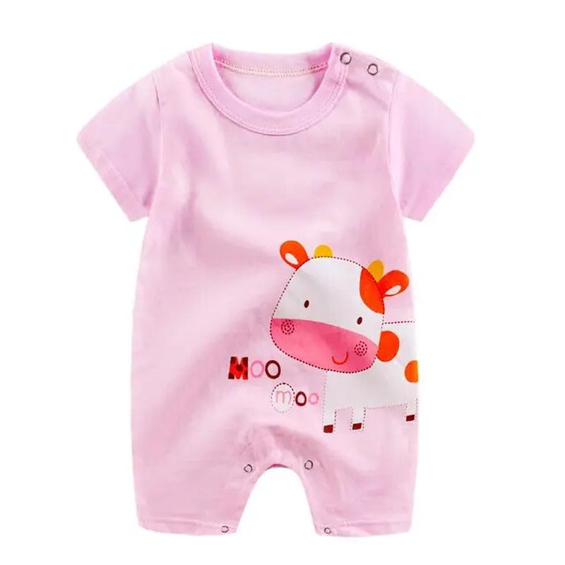 "Adorable 2023 Summer Baby Romper - Affordable, Funny, and Unisex!"