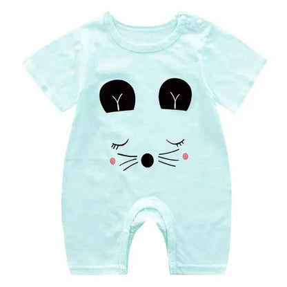 "Adorable 2023 Summer Baby Romper - Affordable, Funny, and Unisex!"